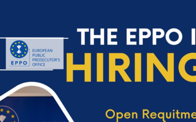 Vacancies and open calls at European Public prosecutor’s Office (EPPO)