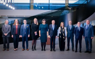 The oath of the newly appointed European Prosecutors before the Court of Justice of the EU