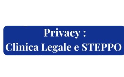 Privacy: Clinica Legale e Steppo